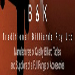 B. & K. Traditional Billiards  LOGO
